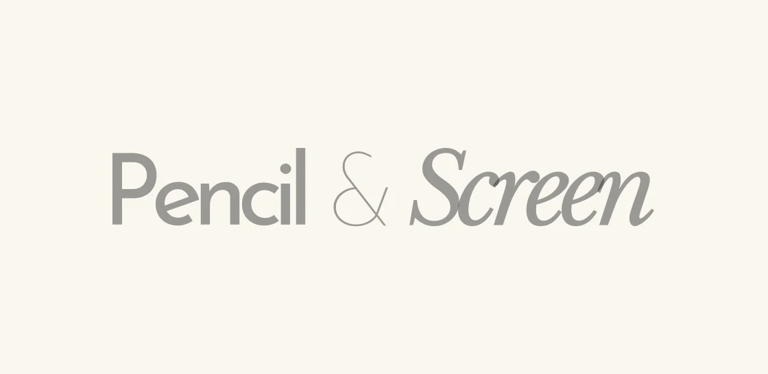 Pencil and Screen