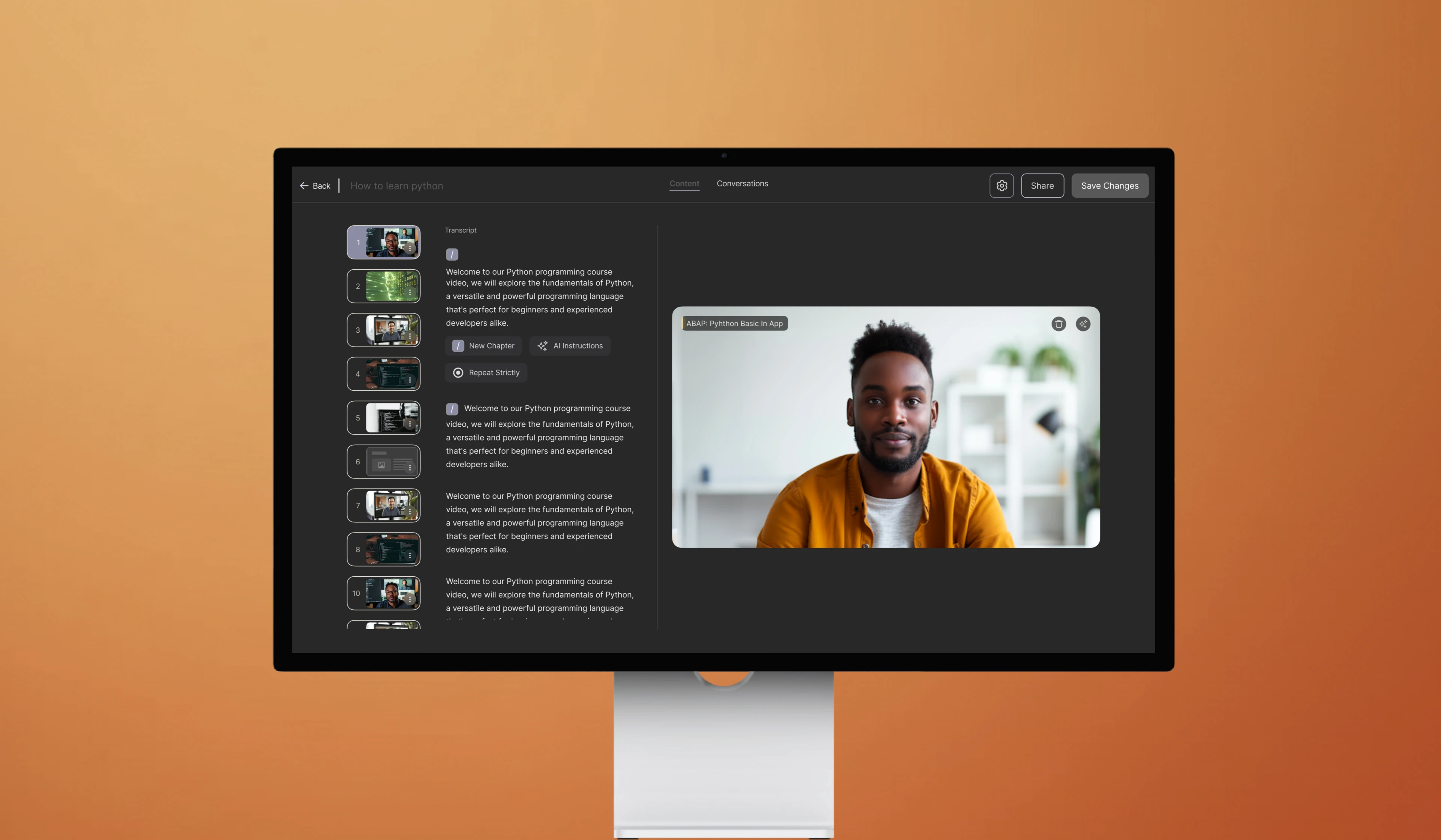 Prompt-to-Video generation platform