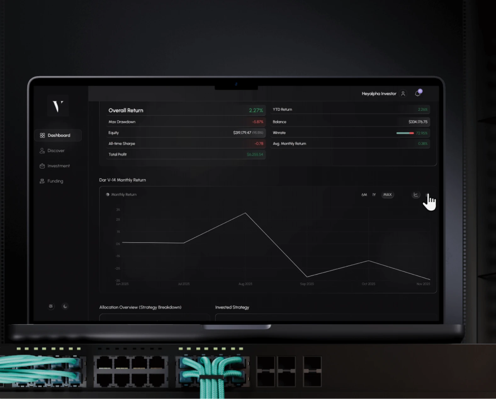 Vanquish strategy view
