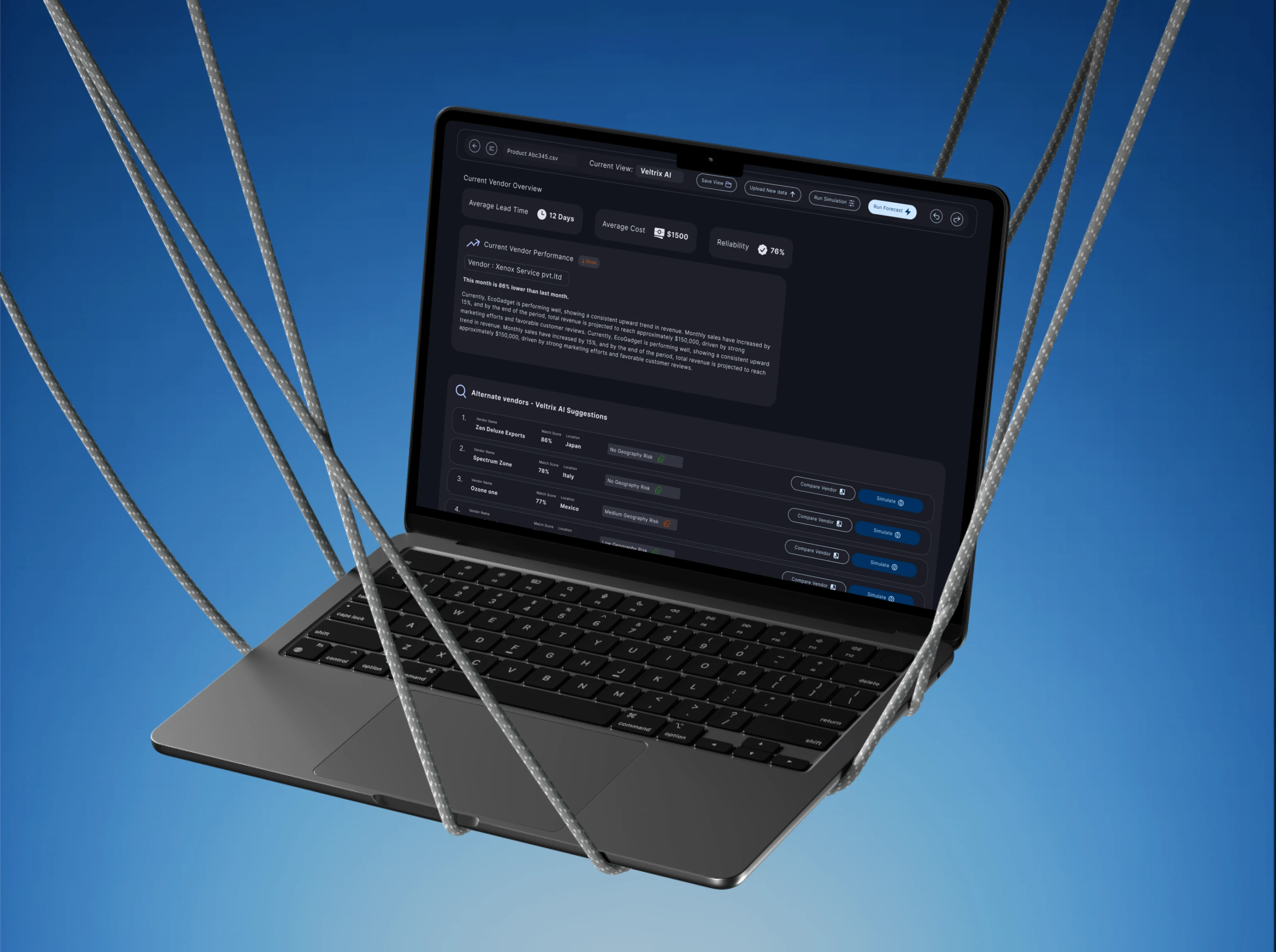 Veltrix AI decision platform