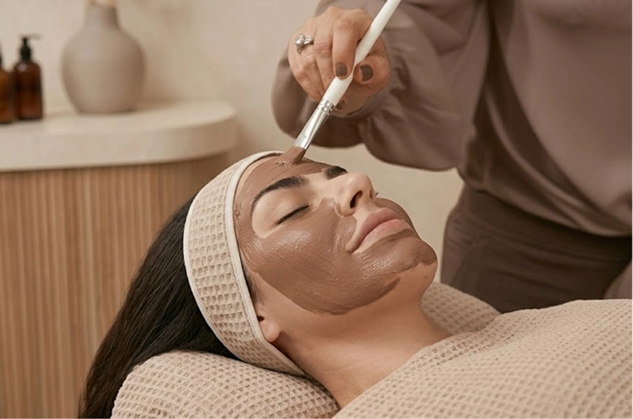 Dermatologist providing tailored skin and hair care treatment