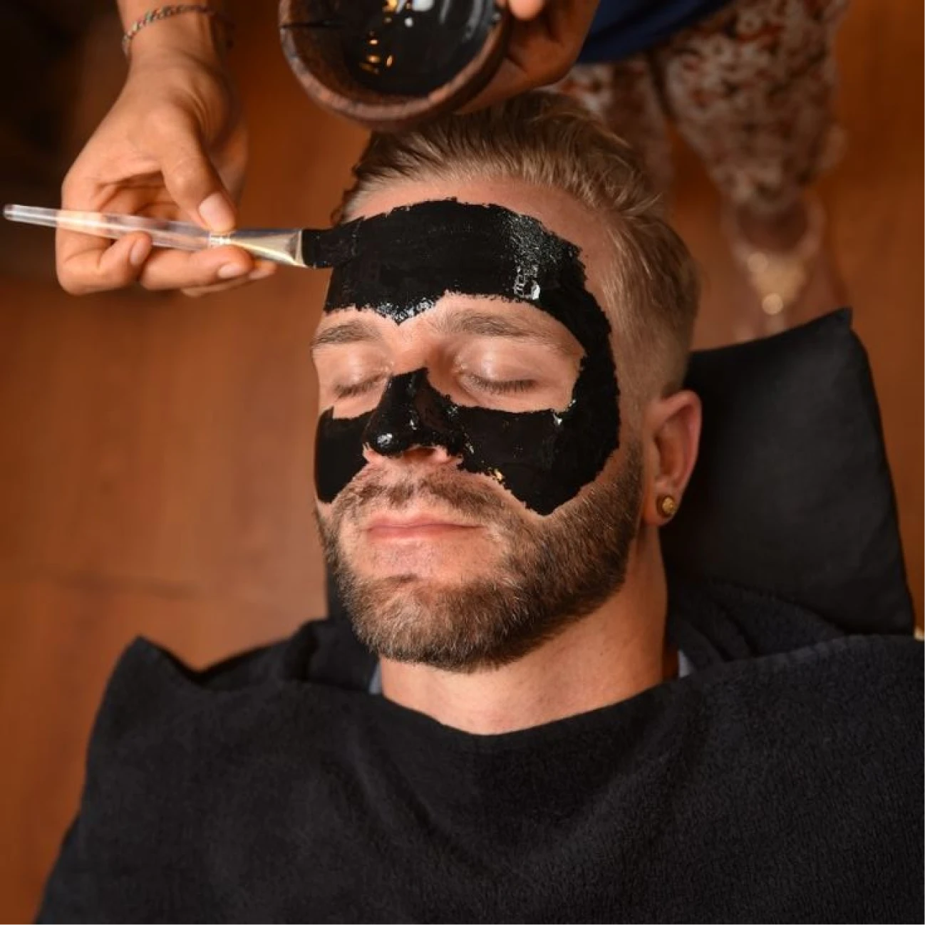 Step 2: Carbon Lotion Application